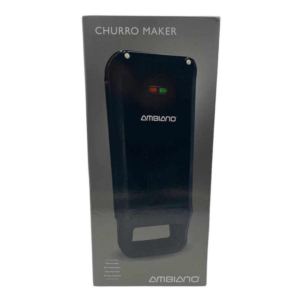 Ambiano Churro Maker Churrera 760 watt Black SEALED Fast Shipping